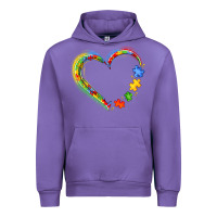 Tulip autism heart Urban Hoodie - JahusDesignShop