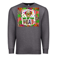 Charcoal Heather Day of the dead Premium Sweatshirt - RanaPortraitStore