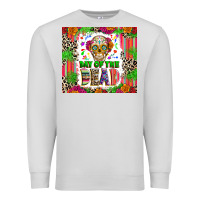 Dove Grey Day of the dead Premium Sweatshirt - RanaPortraitStore