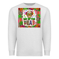 Oatmeal Heather Day of the dead Premium Sweatshirt - RanaPortraitStore