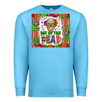 Ocean Blue Day of the dead Premium Sweatshirt - RanaPortraitStore