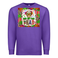 Purple Day of the dead Premium Sweatshirt - RanaPortraitStore