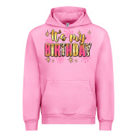 Fuchsia Pink it's my birthday Urban Hoodie - JahusDesignShop