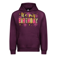 Mauve Wine it's my birthday Urban Hoodie - JahusDesignShop