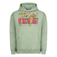 Pigment Oil Green it's my birthday Urban Hoodie - JahusDesignShop