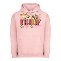 Pigment Salmon it's my birthday Urban Hoodie - JahusDesignShop