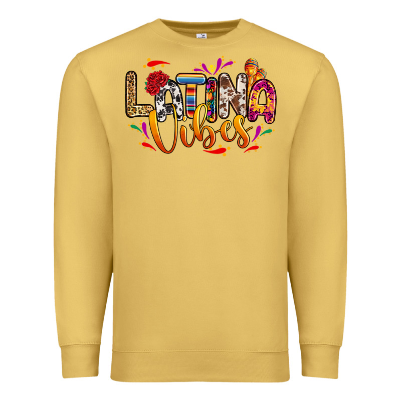 Latina Vibes Premium Sweatshirt by RanaPortraitStore | Teevron