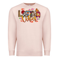 Pale Pink Latina vibes Premium Sweatshirt - RanaPortraitStore