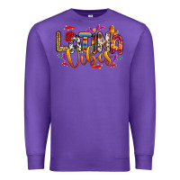 Purple Latina vibes Premium Sweatshirt - RanaPortraitStore