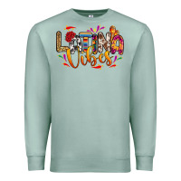 Seafoam Latina vibes Premium Sweatshirt - RanaPortraitStore