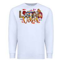 White Latina vibes Premium Sweatshirt - RanaPortraitStore