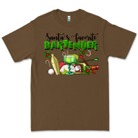 Cacao Santa's Favorite Bartender Premium Tee - LillyAllenDesigns