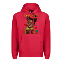 Cardinal i am black history Premium Hoodie - HRA Design Shop