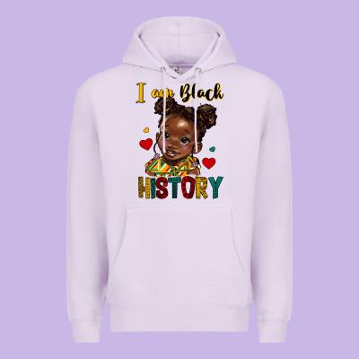 I Am Black History Premium Hoodie Designed By Hra Design Shop