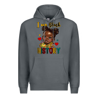 Rock i am black history Premium Hoodie - HRA Design Shop
