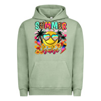 Pigment Oil Green summer babe Urban Hoodie - JahusDesignShop