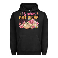 Pigment Black his mercies are new every morning lamentations 3 2 Urban Hoodie - JahusDesignShop