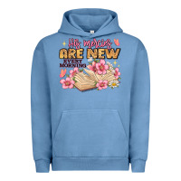 Pigment Pebble Blue his mercies are new every morning lamentations 3 2 Urban Hoodie - JahusDesignShop