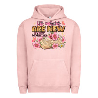 Pigment Salmon his mercies are new every morning lamentations 3 2 Urban Hoodie - JahusDesignShop