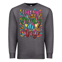 Charcoal Heather Happy drinko de mayo Premium Sweatshirt - RanaPortraitStore