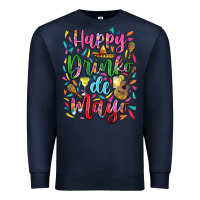 Navy Happy drinko de mayo Premium Sweatshirt - RanaPortraitStore