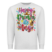 Oatmeal Heather Happy drinko de mayo Premium Sweatshirt - RanaPortraitStore