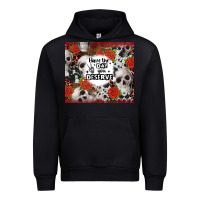 Black have the day you deserve skull and rose Urban Hoodie - JahusDesignShop