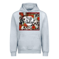 Heather Grey have the day you deserve skull and rose Urban Hoodie - JahusDesignShop