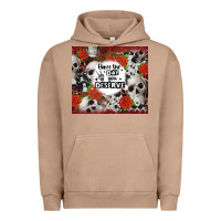 Pigment Burro have the day you deserve skull and rose Urban Hoodie - JahusDesignShop