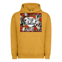 Pigment Peanut Butter have the day you deserve skull and rose Urban Hoodie - JahusDesignShop
