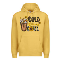 Antique Gold cold like my soul Premium Hoodie - CowhideDigitalArt