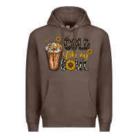 Coffee cold like my soul Premium Hoodie - CowhideDigitalArt