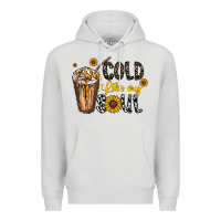 Dove Grey cold like my soul Premium Hoodie - CowhideDigitalArt