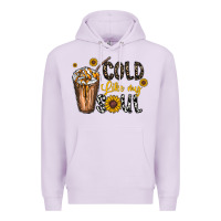 Lilac cold like my soul Premium Hoodie - CowhideDigitalArt
