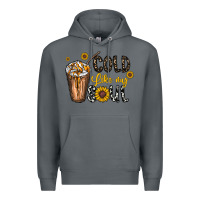 Rock cold like my soul Premium Hoodie - CowhideDigitalArt