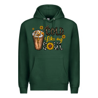 Sports Green cold like my soul Premium Hoodie - CowhideDigitalArt