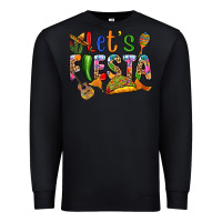 Black Let's fiesta Premium Sweatshirt - RanaPortraitStore