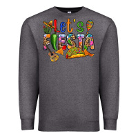 Charcoal Heather Let's fiesta Premium Sweatshirt - RanaPortraitStore