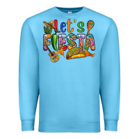 Ocean Blue Let's fiesta Premium Sweatshirt - RanaPortraitStore
