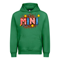 Emerald usa mini  leopard background Urban Hoodie - AdoDesignShop