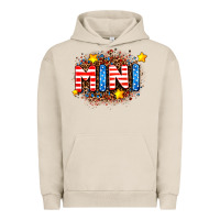 Pigment French Oak usa mini  leopard background Urban Hoodie - AdoDesignShop