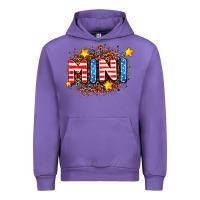 Tulip usa mini  leopard background Urban Hoodie - AdoDesignShop