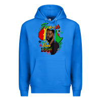 True Royal free ish since 1865 black man Premium Hoodie - HRA Design Shop