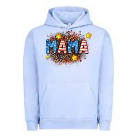 Pigment Grape Ice usa Mama  leopard background Urban Hoodie - AdoDesignShop