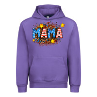 Tulip usa Mama  leopard background Urban Hoodie - AdoDesignShop