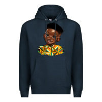 Navy black boy Premium Hoodie - HRA Design Shop