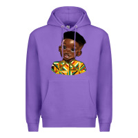 Purple black boy Premium Hoodie - HRA Design Shop