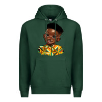 Sports Green black boy Premium Hoodie - HRA Design Shop