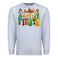 Heather Grey Let's fiesta Premium Sweatshirt - RanaPortraitStore