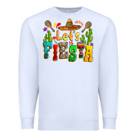White Let's fiesta Premium Sweatshirt - RanaPortraitStore